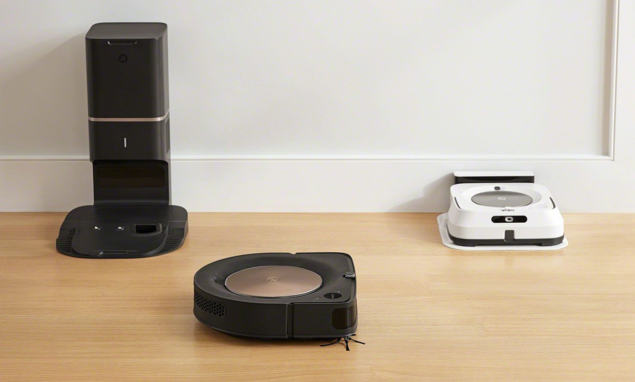 The Roomba s9 and Braava m6